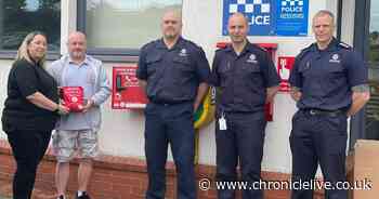 Connor Brown Trust supports fire service to install life-saving 'bleed kits' on walls of stations in Sunderland