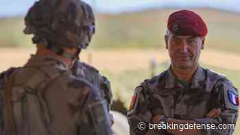 French Land Forces chief: How France’s army is transforming for the modern era
