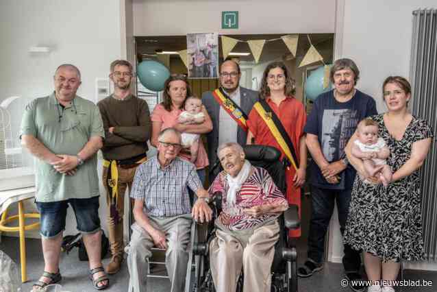 Aurel en Jacqueline vieren diamanten jubileum in Ter Linde