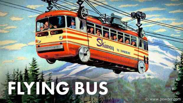 Engineers Turned A Bus Into A Ski Lift, It Failed Spectacularly