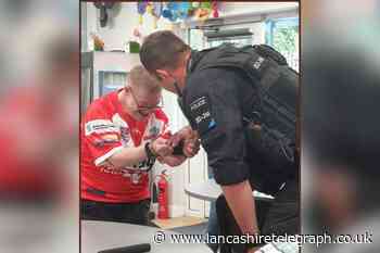 Officer handcuffs man with Down’s syndrome for birthday
