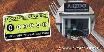 Bicester Indian restaurant given zero food hygiene rating