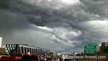 Severe thunderstorms move through Denver metro area