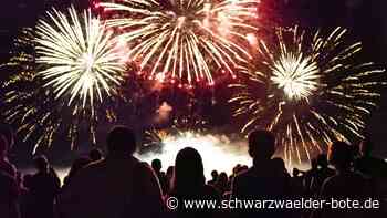 Nach Ratsbeschluss: Ein Feuerwerk zur  Hochzeit? Nicht in Ebhausen