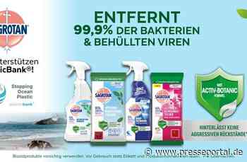 Effektive Desinfektion und Reinigung mit der Sagrotan Activ-Botanic Formel