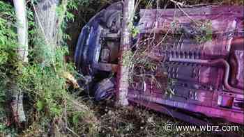 Driver pinned under car after crash on Greenwell Springs Road; victim airlifted