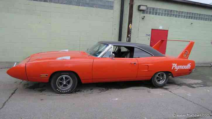 Rare survivor 1970 Plymouth Superbird 'Six Barrel' up for auction and worth six-figures