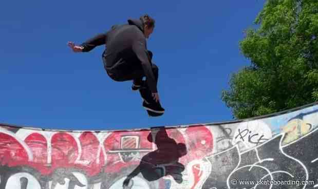 Early Birdman Gets The Worm: Watch Tony Hawk's Epic Solo Montréal Skatepark Session