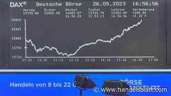 Dax aktuell: US-Wirtschaftsdaten treiben Dax wieder über 16.000-Punkte-Marke – Türkische Lira fällt auf Rekordtief