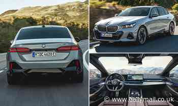 Lazy drivers rejoice! BMW's new £50,000 car lets you change lanes using just your EYES