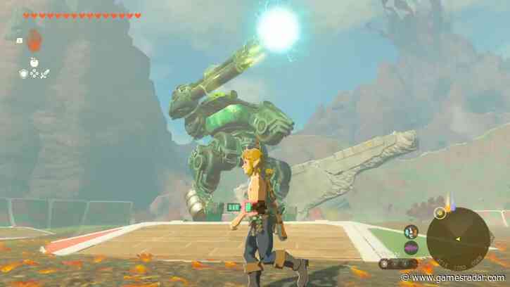 Zelda: Tears of the Kingdom player creates fully working Metal Gear Rex replica
