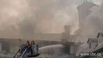 As fire continues to burn at historic Montreal monastery, worries mount about what is lost