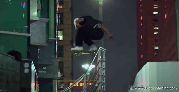 Skateboarding in Seoul, Korea: Stingwater for Savour Skateshop