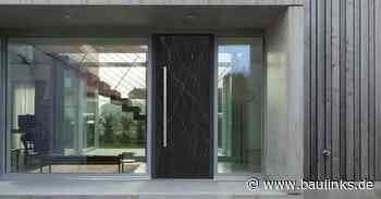 Haustür mit Keramikfüllung für hohen Einbruchschutz von Versco