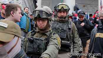 Former Oath Keeper sentenced for role in Jan. 6 Capitol attack