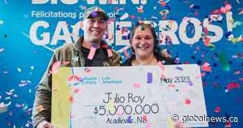 N.B. mechanic says he’s taking a year off work after winning $5M