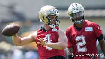 Report: Gruden helps Carr, Saints install offense