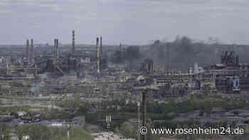 Ukraine-Krieg: Riesige Explosion im Asow-Stahlwerk im besetzten Mariupol