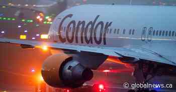 German airline, Condor, offers non-stop flights from Edmonton airport