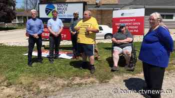 Minden and Chesley, Ont. residents fight to save their hospital's futures