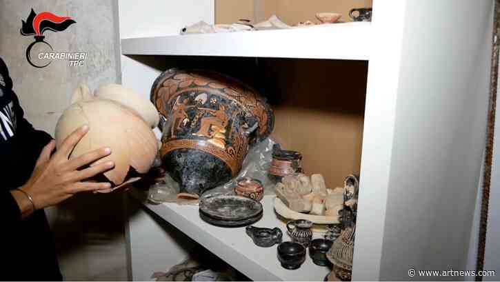 Italian Police Recovers 3,586 Artifacts from Looters in Long-Term Operation