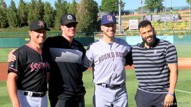 Sports Desk: Local baseball legends meet up at Isotopes Park