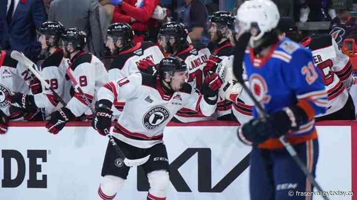 Remparts blitz Blazers 8-3 in Memorial Cup opener