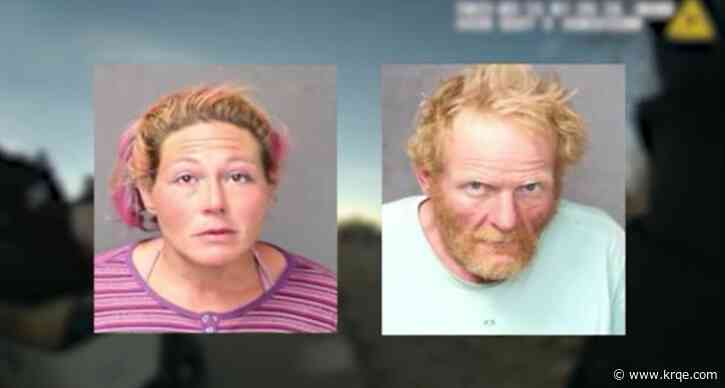 Police confront couple driving golf carts in Albuquerque arroyo