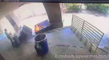 Woman arrested after video captures dumpster fire ignited at Texas AG Ken Paxton's office