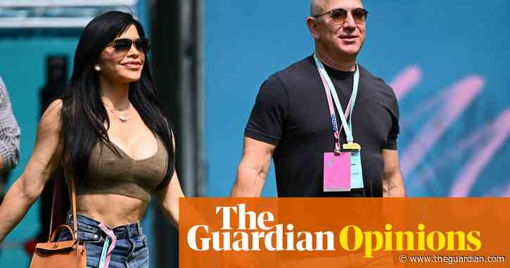 What does Jeff Bezos’s new fiancee see in the world’s third-richest man? Must be his enormous philanthropy | Marina Hyde