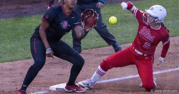 Utah Utes softball falls behind in Super Regionals after Game 1 loss to San Diego State