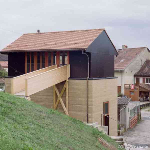 Madeleine Architects converts pigsty into The Recipe house in Switzerland