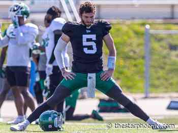 Riders' QB Shea Patterson awaits his shot as pre-season CFL action starts Saturday