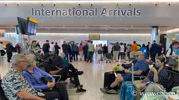 Travellers to U.K. frustrated by long waits due to technical problem at electronic gates