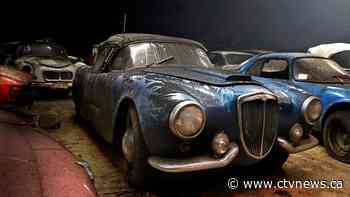 Rare classic cars up for auction after huge 230-vehicle find