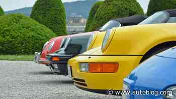 Porsche celebrates its 75th birthday with commemorative display in Italy