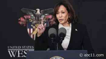 Vice President Kamala Harris becomes first woman to deliver commencement address at West Point