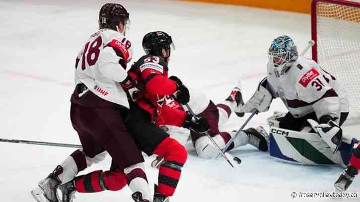 Adam Fantilli scores winner as Canada books place in gold medal game