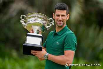 Djokovic Enters French Open With Chance to Top Absent Nadal With Record 23rd Slam Title