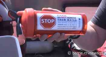 GPS tracking bottles will monitor garbage levels in Georgian Bay