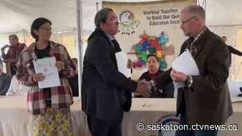 'Giving them self identity': James Smith Cree Nation partners with school divisions
