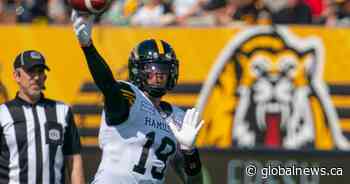Hamilton Tiger-Cats sink Toronto Argonauts in preseason opener