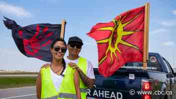 Newlywed couple walking across Canada for missing and murdered Indigenous people
