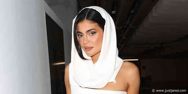 Kylie Jenner Pulls Off a Quick Change, is a Vision in White During Sushi Run in Paris
