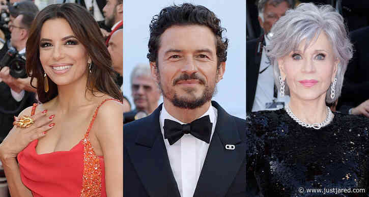 Eva Longoria, Orlando Bloom, & More Stars Attend 'Elemental' Premiere at Cannes 2023