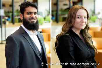 Two aspiring UCLan lawyers win places on prestigious scheme