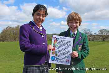 Westholme School pupils' letters from Disney characters