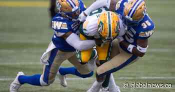 Blue Bombers edge Elks 25-23 in CFL pre-season clash