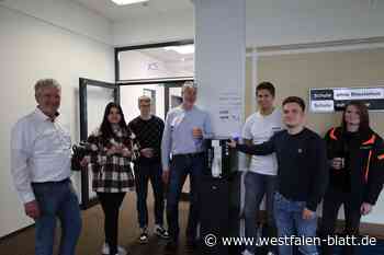 Es sprudelt im Berufskolleg in Warburg