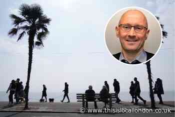 Brett Ellis on a day spent with his family in Southend.